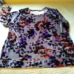 Liz Claiborne velour top